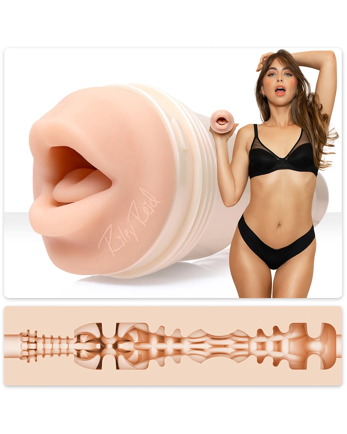 Fleshlight Girls miệng - lưỡi Riley Reid