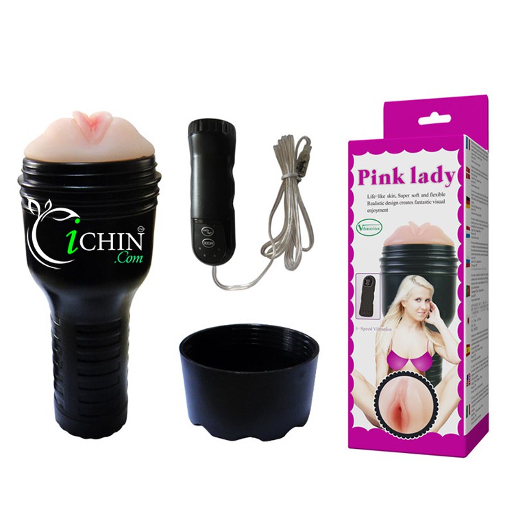 Âm đạo giả đèn pin Pink Lady