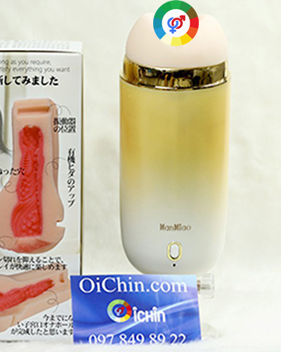 Âm đạo giả Manmiao hít tường rung rên