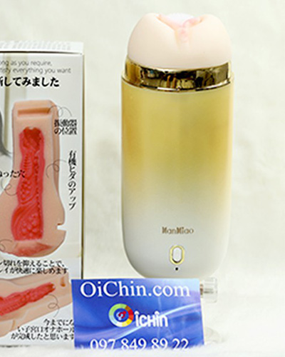 Âm đạo giả Manmiao hít tường rung rên