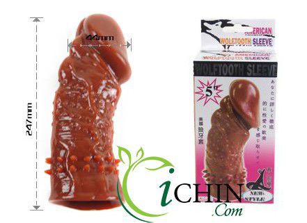 Bao cao su đôn dên WOLFTOOTH SLEEVE giá rẻ