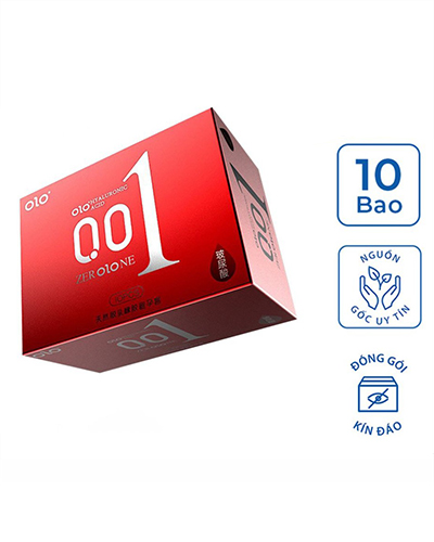 OLO Feel Ultrathin 0,01mm hộp 3 cái