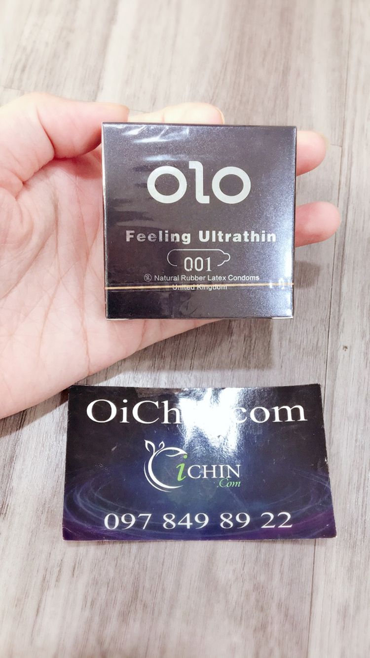OLO Feel Ultrathin 0,01mm hộp 3 cái