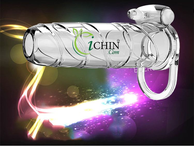 Bao cao su đôn dên hở đầu có quai đeo rung