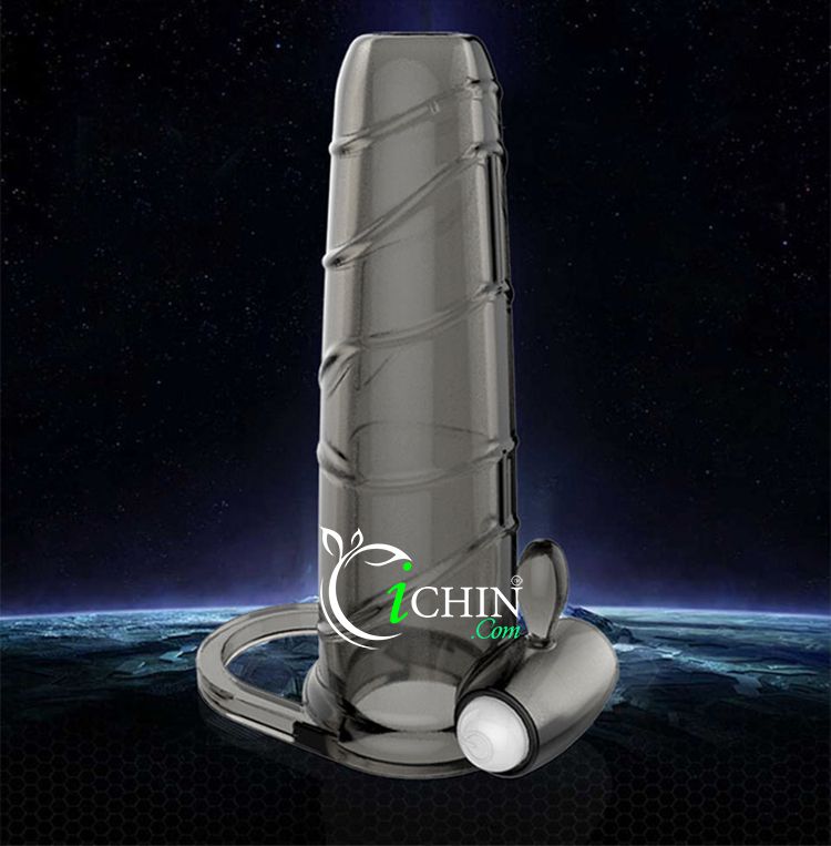 Bao cao su đôn dên hở đầu có quai đeo rung