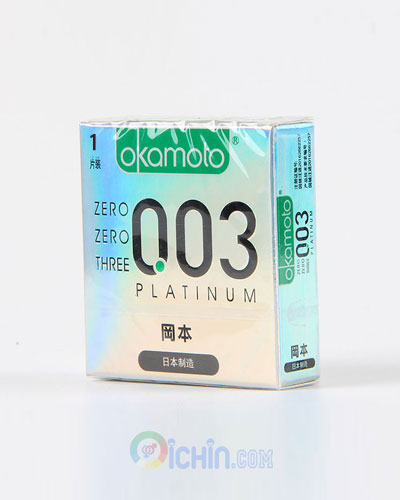 Okamoto Platinum 0.03 hộp 1 cái