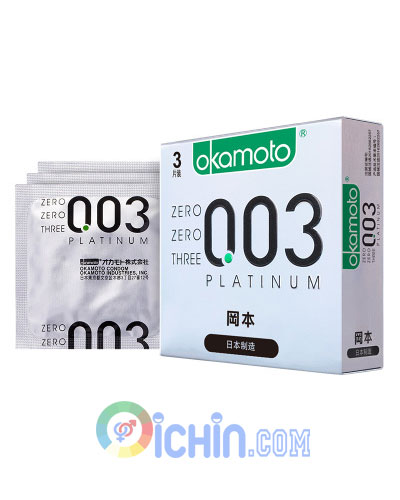 Okamoto Platinum 0.03 hộp 1 cái