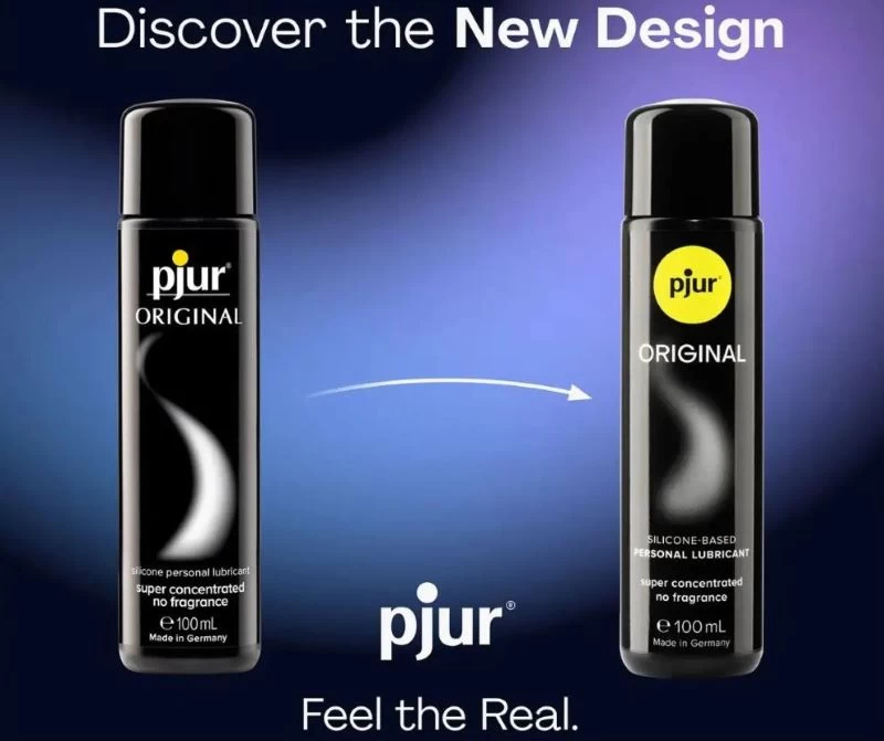 Thiết kế tông đen sang trọng của Gel Pjur Original 