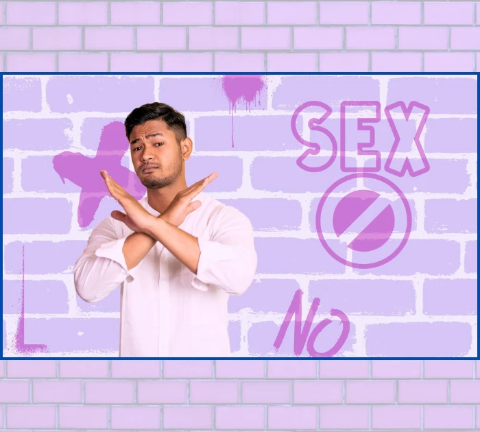 nhịn sex trong bao laia