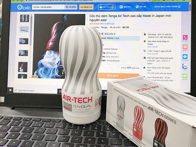 Tenga air tech sử dụng được nhiều lần Tenga air tech sử dụng được nhiều lần