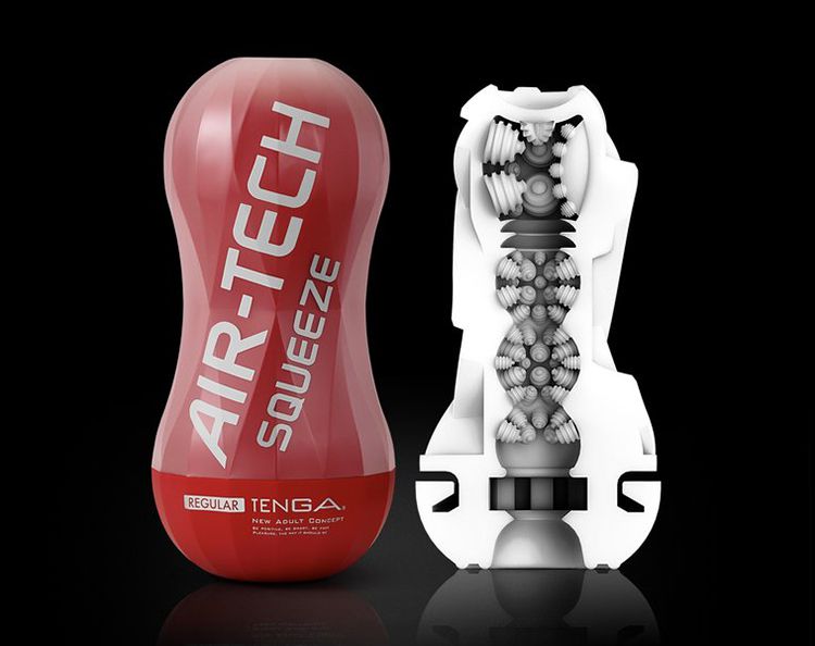 Tenga Airtech Squeeze được chụp thực tế bởi Oichin