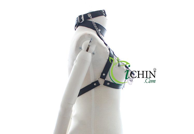 Đồ chơi bạo dâm BDSM Kẹp vú xích cổ tăng