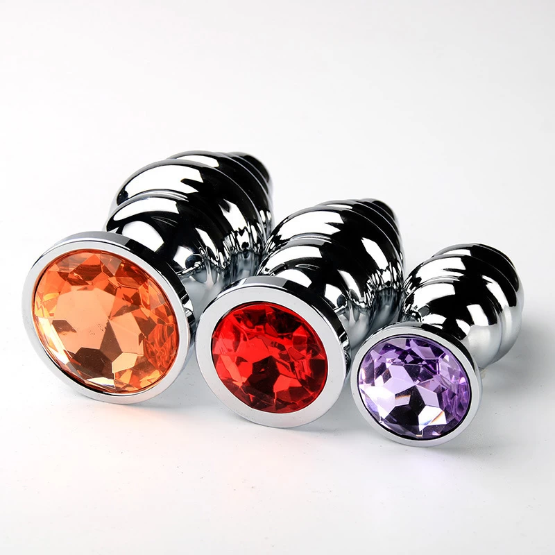 Phích cắm hậu môn xoắn ốc iNox cao cấp