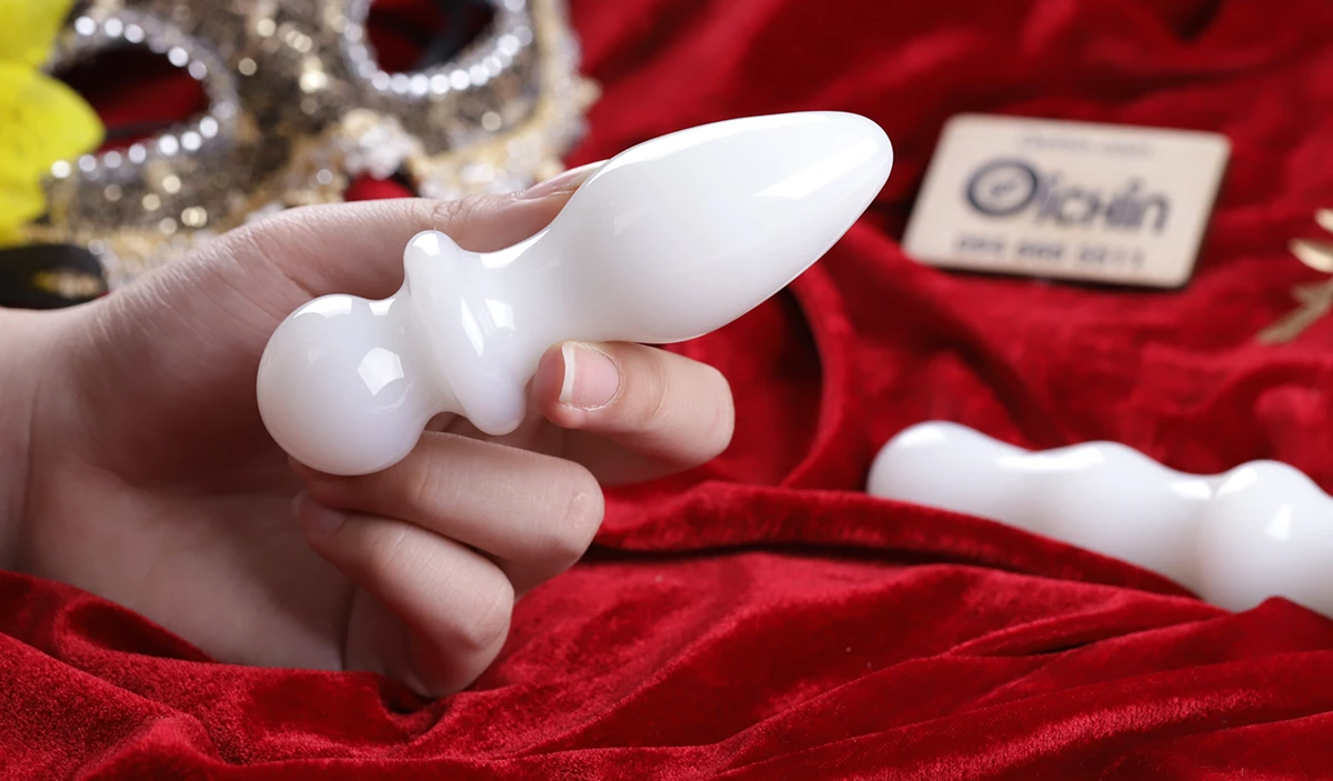 Sextoy hậu môn Glass Toy thủy tinh giả ngọc độc đáo đầy kích thích