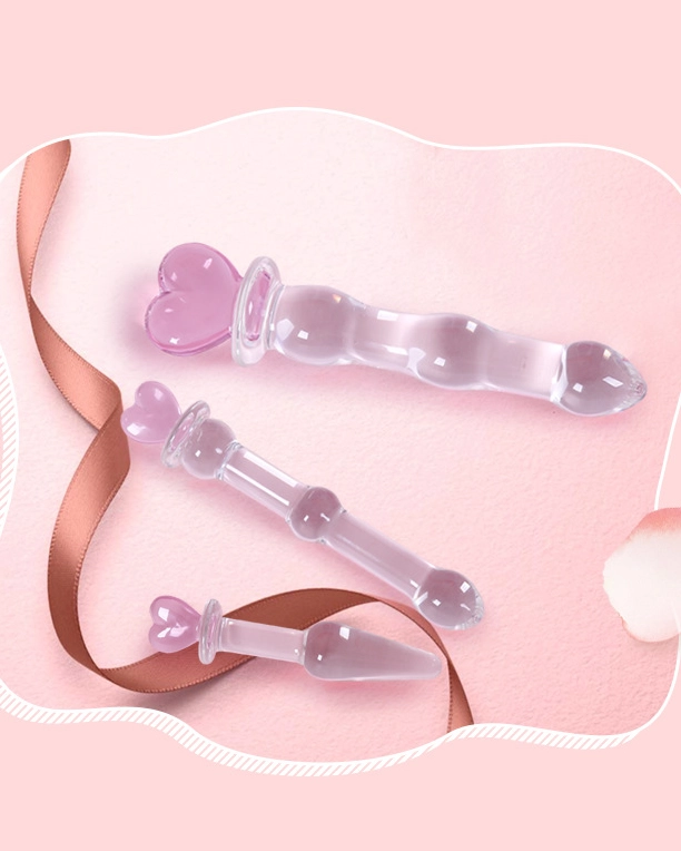 sextoy hậu môn Mizz Zee thủy tinh