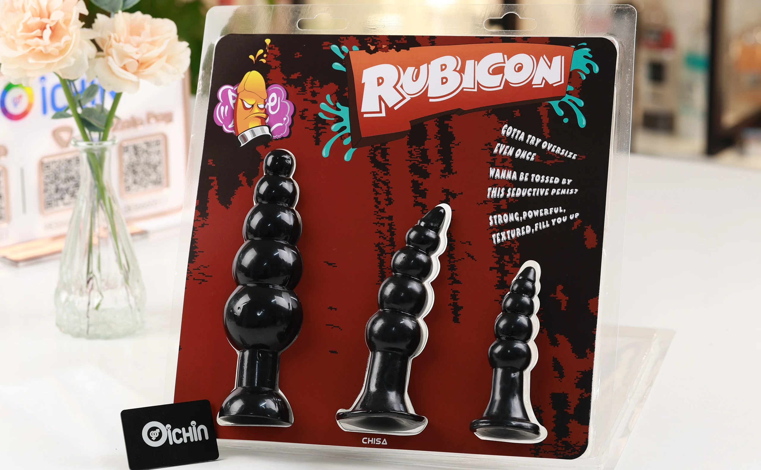 phích cắm hậu môn Chisa Rubicon được chụp thực tế bởi Oichin