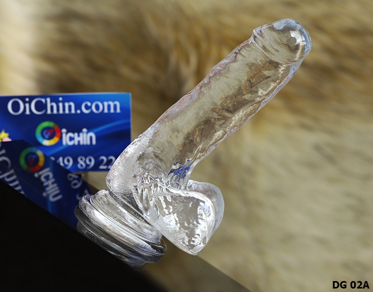 Dương vật giả trong suốt SUPPER COCK dán tường