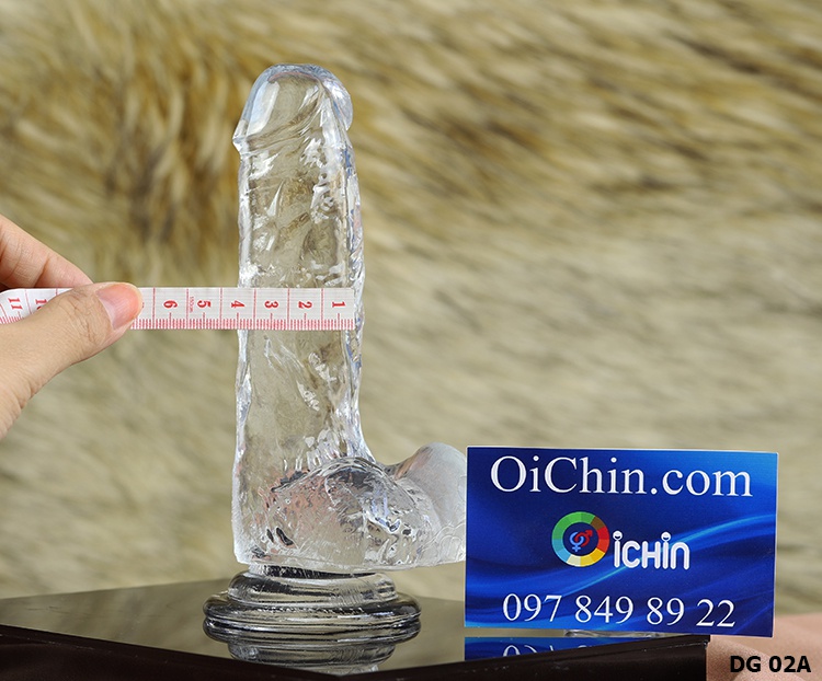 Dương vật giả trong suốt SUPPER COCK dán tường