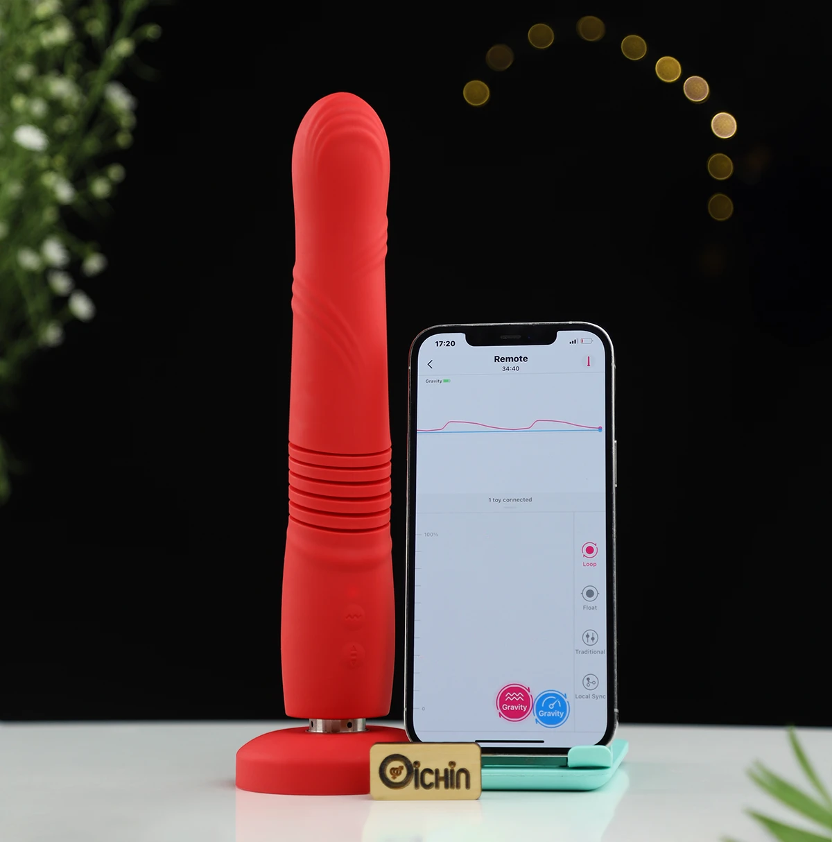 Gravity Lovense là đồ chơi tình dục thông minh kết nối qua App