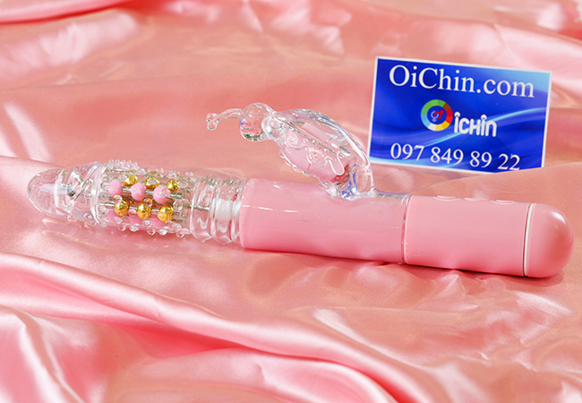 Pink Butterfly Penis có chất liệu silicone y tế an toàn cao