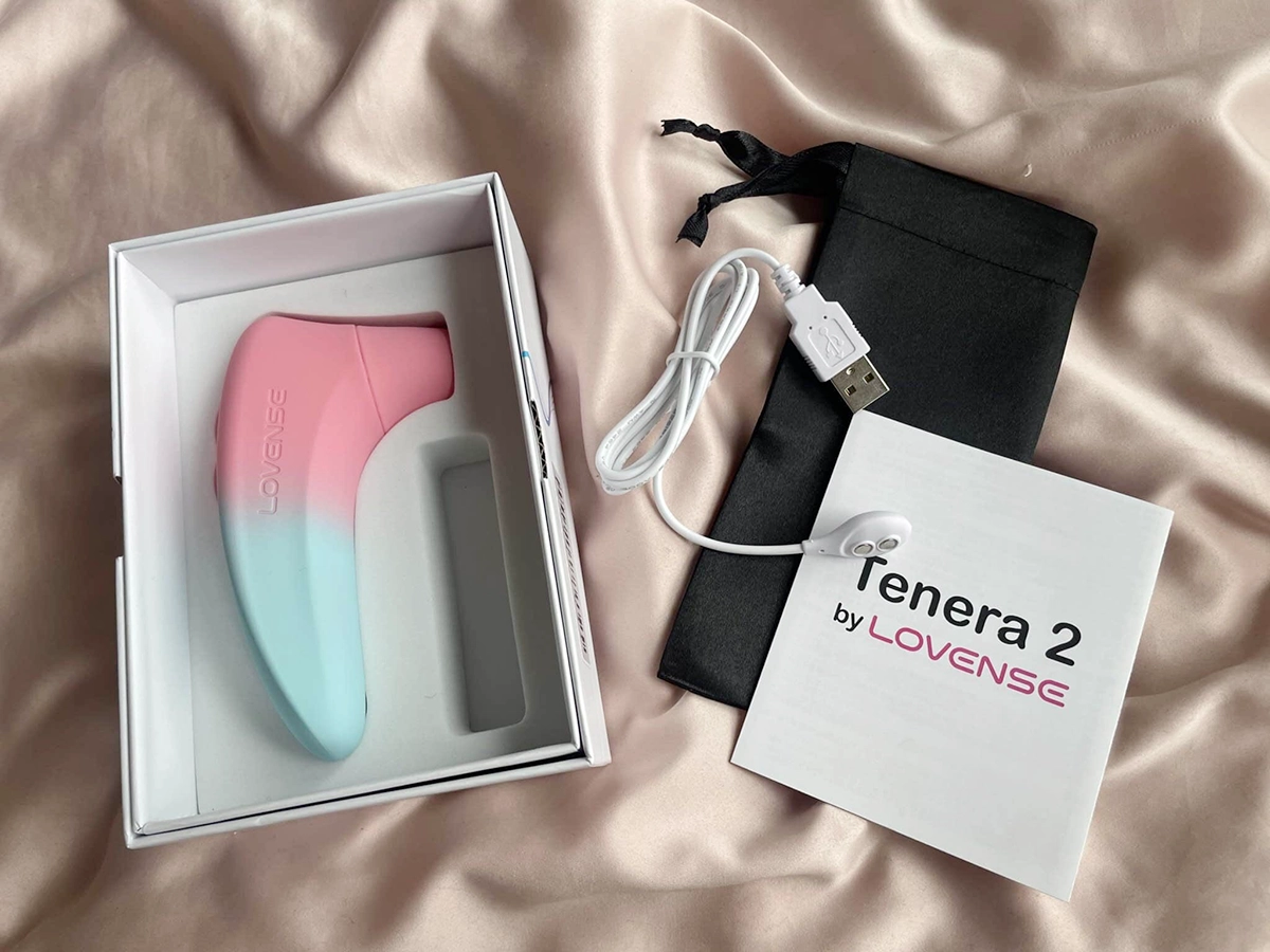Mua Lovense Tenera 2 Clitoral Suction Stimulator máy bú hút âm vật kết nối qua App hàng xách tay