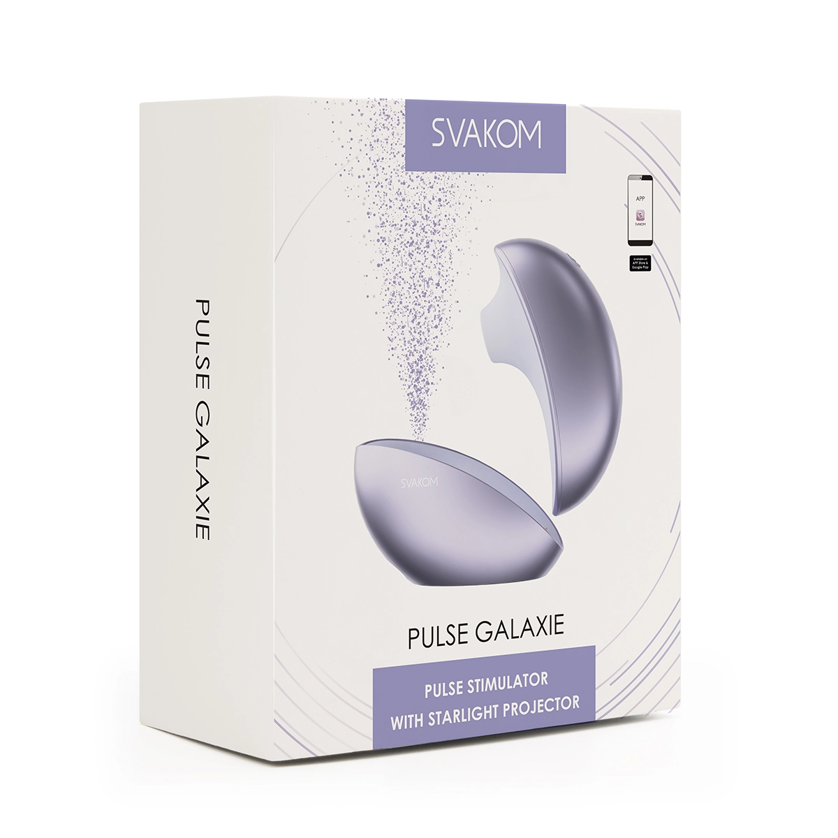 Review Svakom Pulse Galaxie phát sáng máy bú hút thổi kích thích âm vật kết nối App giá tốt