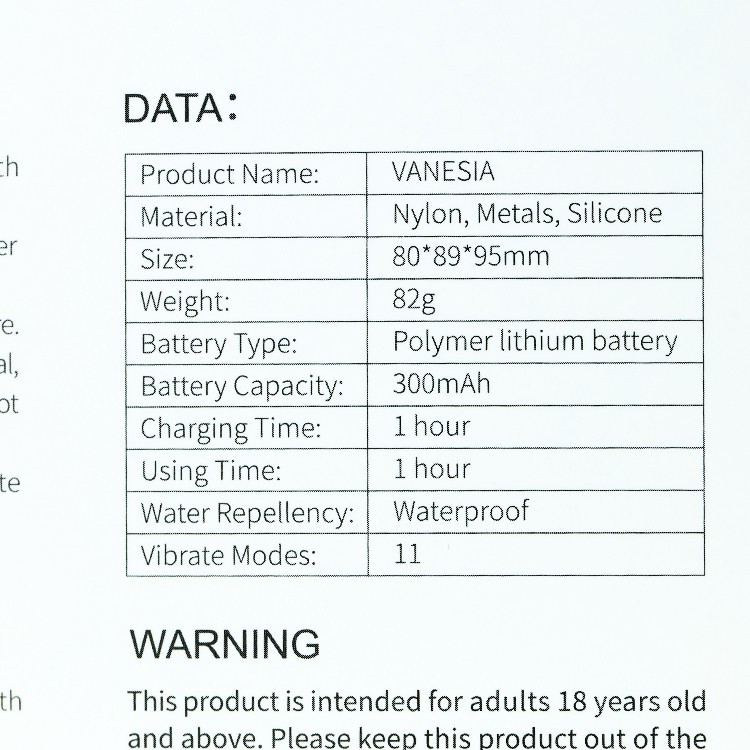 Máy rung tình yêu VANESIA