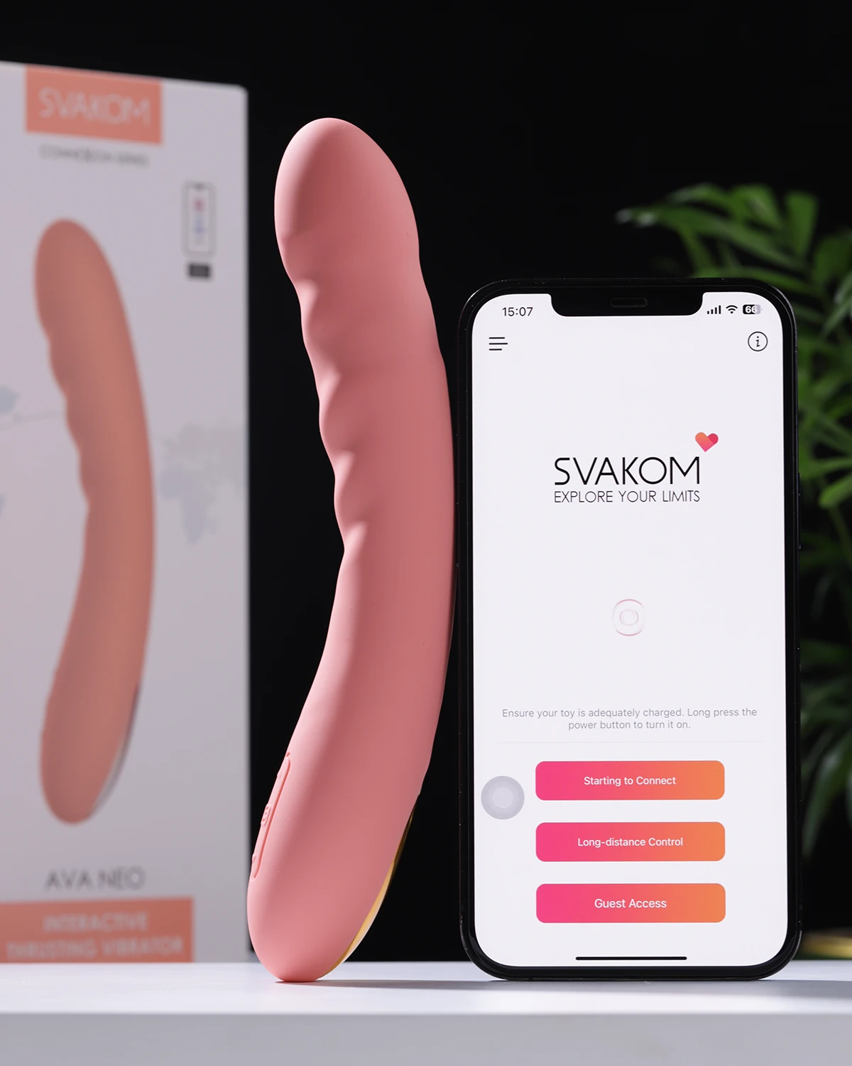 Cửa hàng bán Svakom Ava Neo máy massage rung thụt kết nối qua App thông minh mới nhất