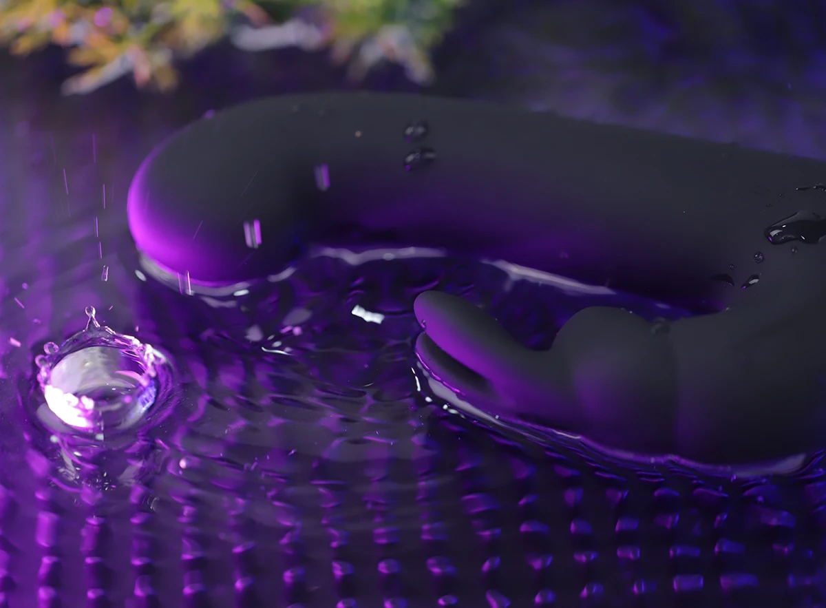 Máy rung âm đạo G-spot Slim Happy Rabbit rung trong nước