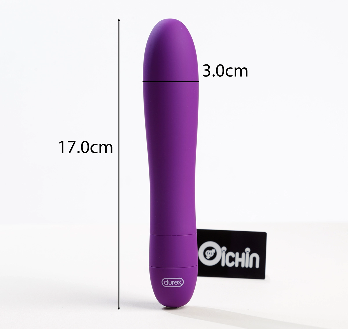 Ảnh thông số kích thước của Durex V-vibe