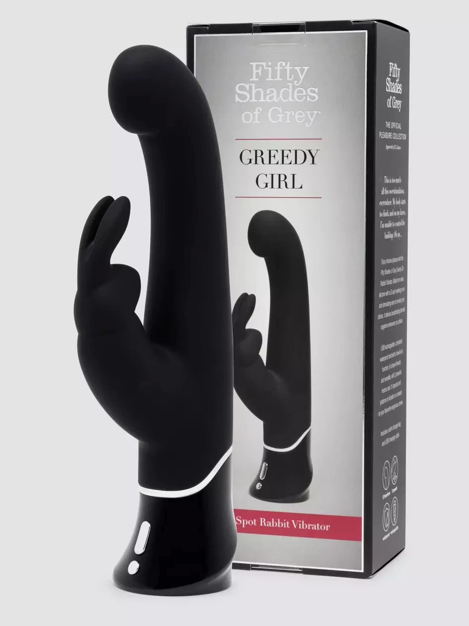 G Spot Rabbit Greedy Girl là máy rung tình yêu bán chạy nhất của dòng Fifty Shades of Grey
