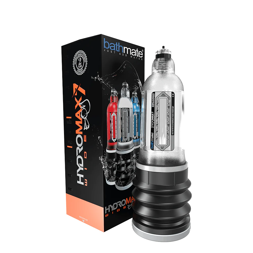 Bathmate Hydromax 7 Wide Boy Crystal Clear