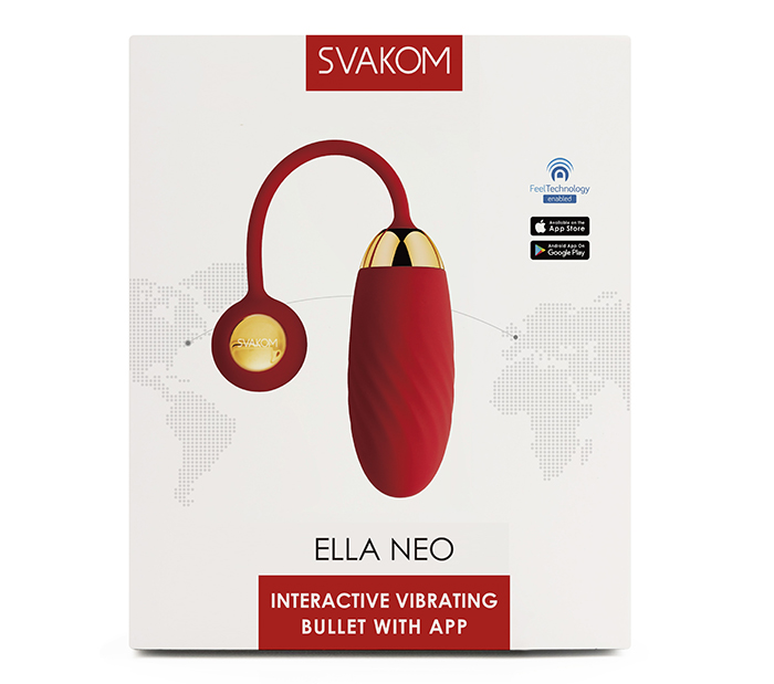 Svakom Ella Neo có thiết kế nhỏ gọn với trứng kết hợp đuôi xinh xắn